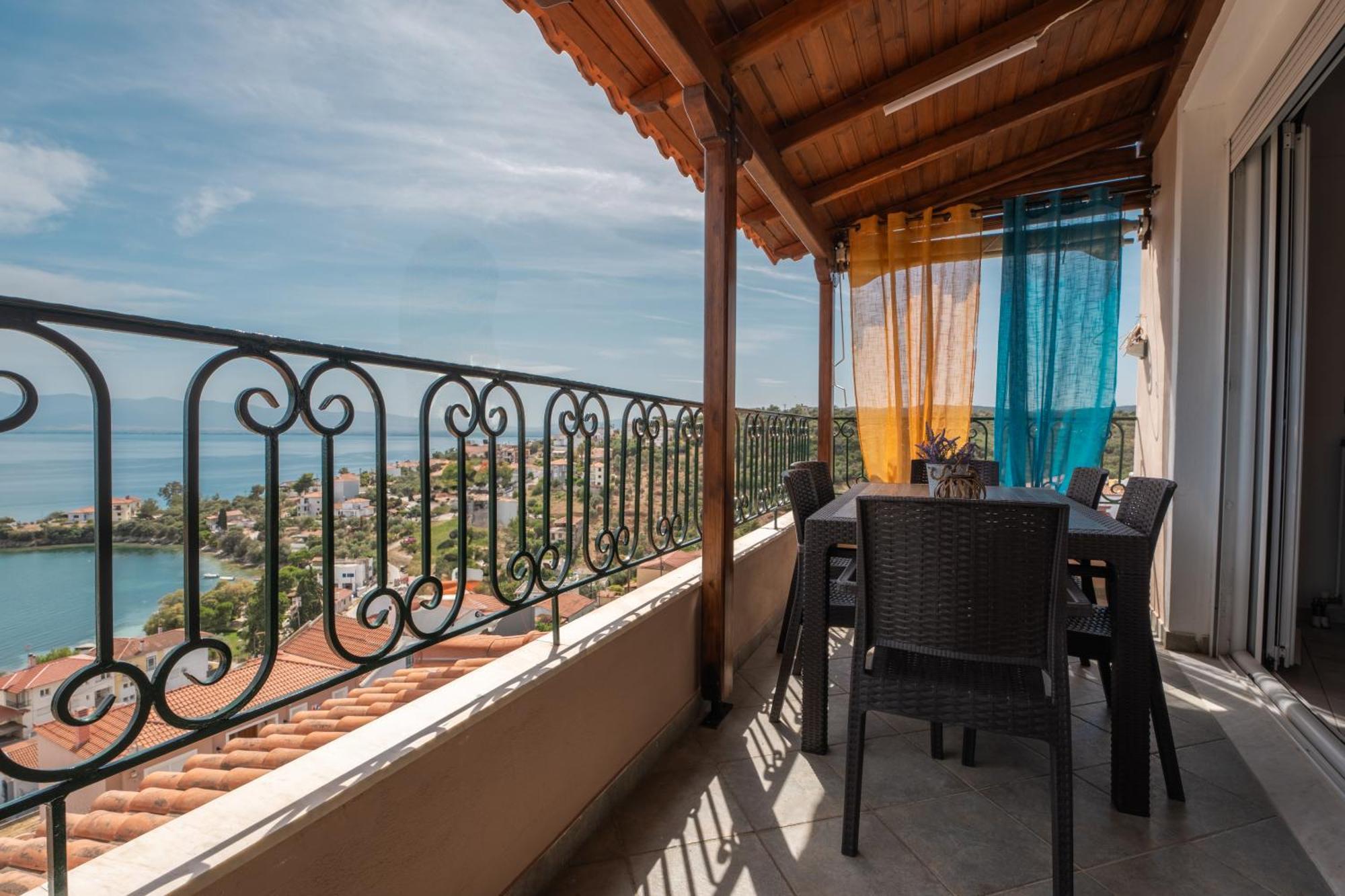 Persephone'S Dream View Villa Marathos  Buitenkant foto