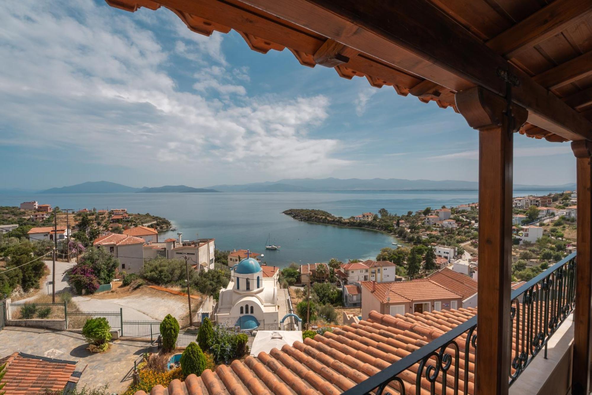 Persephone'S Dream View Villa Marathos  Buitenkant foto