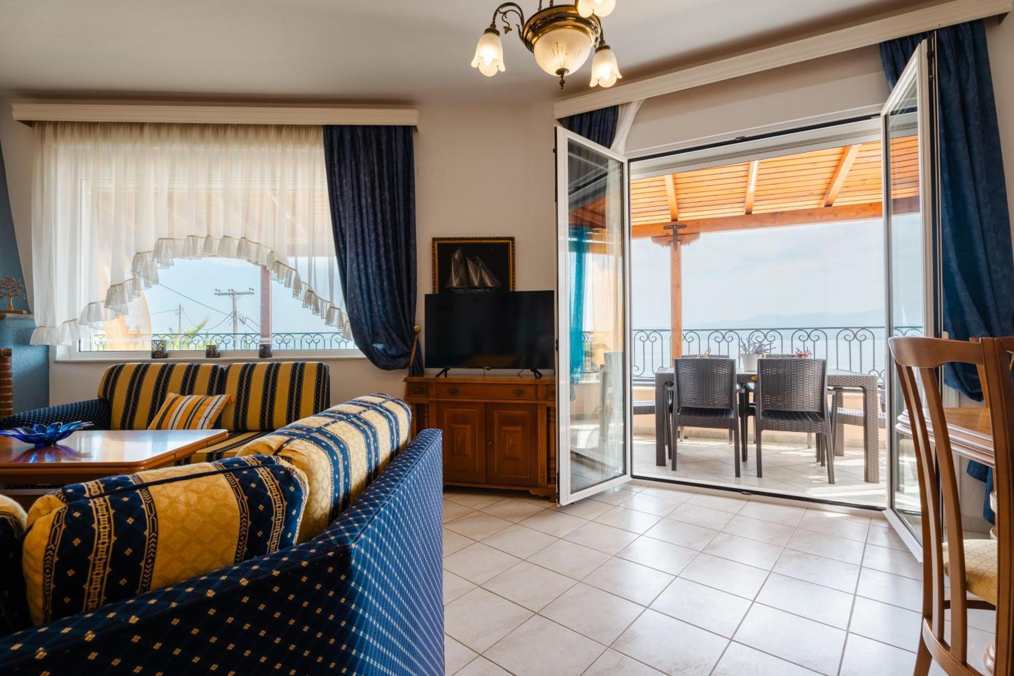 Persephone'S Dream View Villa Marathos  Buitenkant foto