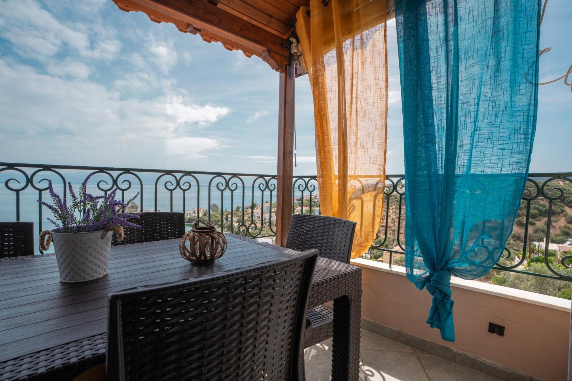 Persephone'S Dream View Villa Marathos  Buitenkant foto